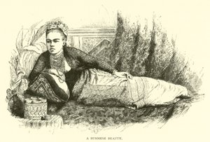 A Burmese Beauty by American School