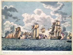 A Description of the Engagement on Lake Champlain by American School