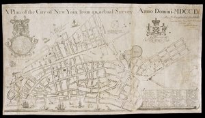 A Plan of the City of New York from an Actual Survey