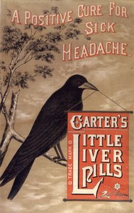 A Positive Cure for Sick Headache, Carters Little Liver Pills
