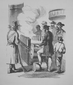 A Steam-powered Calliope, Used on American Steamboats, c.1870 by American School