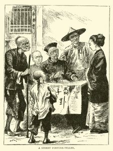A Street Fortune-Teller by American School