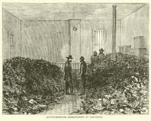 Accoutrements Surrendered by Johnston, April 1865 by American School