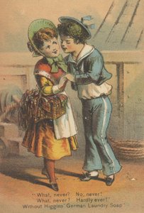 Advertisement for Higgins German Laundry Soap, c.1880