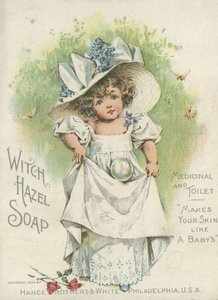 Advertisement for Witch Hazel Soap, Medicinal and Toilet