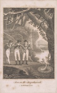 Alexander Wilson and Companions on the Susquehanna, 1809 by American School