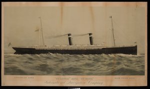 American Line St Louis and St Paul Red Star Line International Navigation Company by American School