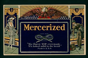 American Advertisement for Mercerised Cotton by American School
