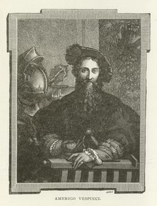Amerigo Vespucci by American School