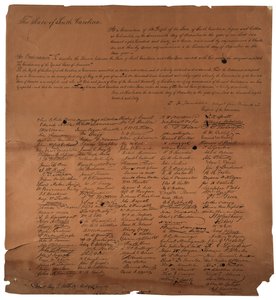 An Ordinance to Dissolve the Union Between the State of South Carolina, 20th December 1860, Printed 1861 by American School