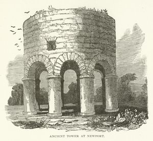 Ancient Tower at Newport by American School