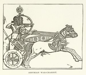 Assyrian War-Chariot by American School