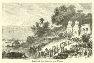 Banks of the Ganges, near Patna by American School