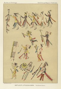 Battle of Little Big Horn by American School