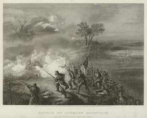 Battle of Lookout Mountain, 1863 by American School