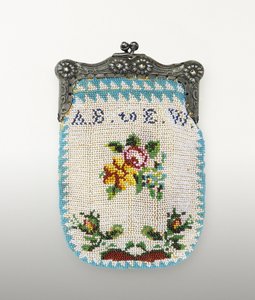 Beaded Purse by American School