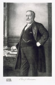 Benjamin Harrison, 23rd President of the United States of America by American School