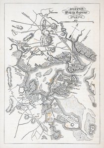 Boston and Its Environs in 1775 and 1776 by American School