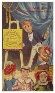 Boy Advertising Fleischmann Yeast