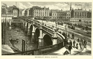 Broomielaw Bridge, Glasgow by American School