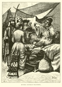 Buying Ostrich Feathers by American School