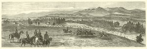 Camp at the foot of the Blue Ridge, October 1863