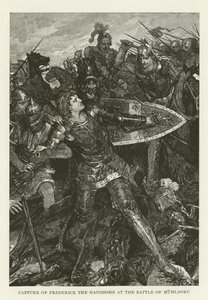 Capture of Frederick the Handsome at the Battle of Muhldorf by American School
