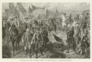 Capture of the Austrian Army at the Battle of Hohenfriedberg by American School