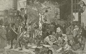 Capture of the Bastille by American School