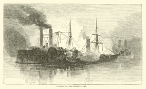 Capture of the Harriet Lane, January 1863