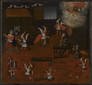 Carpenters Shop in Nazareth by American School
