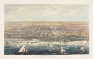 Chicago Harbor after 1856 by American School