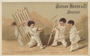 Children with Sewing Needles by American School