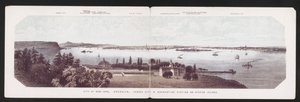 City of New-York, Brooklyn, Jersey City & Quarantine Station on Staten Island, c.1850 by American School