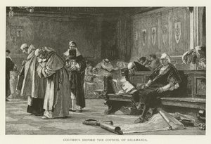 Columbus before the Council of Salamanca