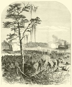 Confederate Land Attack on Porter