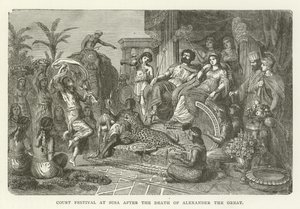 Court Festival at Susa After the Death of Alexander the Great by American School