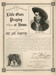 Cover of the Score Sheet for Little Ones Praying at Home by American School