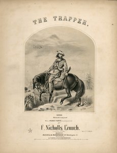 Cover of the Score Sheet for The Trapper by American School