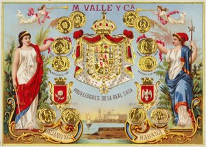 Cuban Cigar Box Label