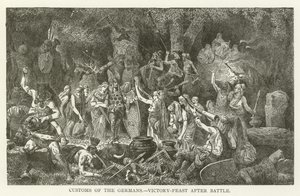 Customs of the Germans: Victory-Feast After Battle