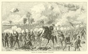 Death of General Thomas Williams, August 1862 by American School