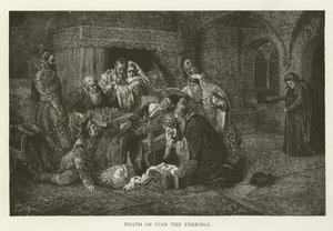 Death of Ivan the Terrible by American School