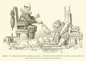 Death of Queen Elizabeth, March 24, 1603