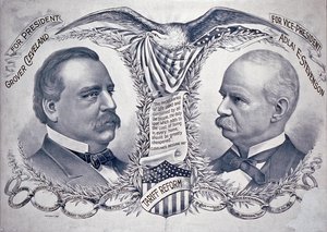 Democratic presidential campaign poster