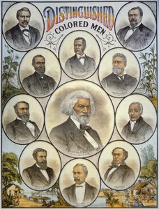 Distinguished black men by American School