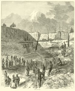 Dutch Gap Canal, October 1864 by American School