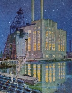 Electric Power Station by American School