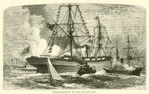 Embarkation in Delaware Bay by American School