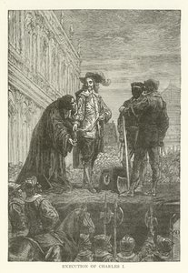 Execution of Charles I by American School